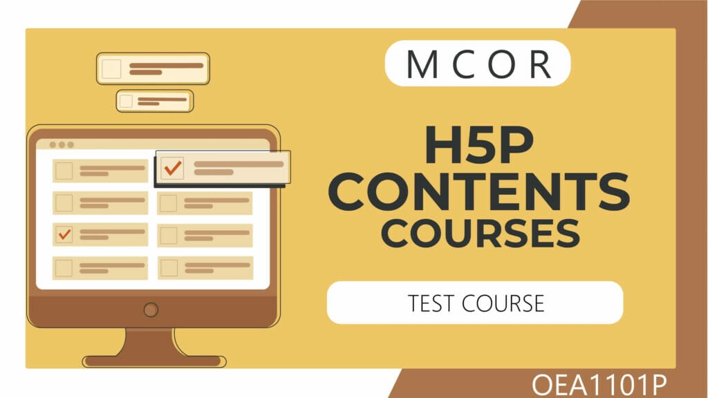 OEA1101P H5p Contents Courses