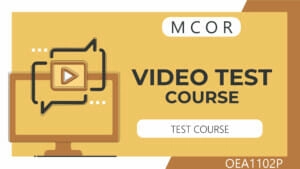 OEA1102P-Video Test Course