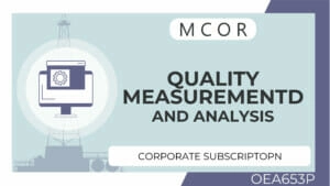 OEA653P-Quality Measurement and Analysis-Corporate Subscription