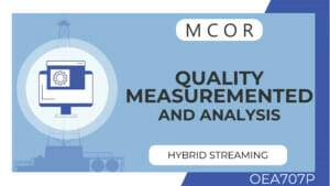 OEA707P-Quality Measurement and Analysis-Hybrid Streaming Individual