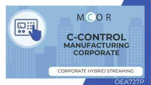 OEA727P-MCOR-C-Control Manufacturing-Hybrid Streaming Corporate License
