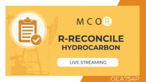OEA754P-MCOR-R-Reconcile Hydrocarbon-Live Streaming Individual