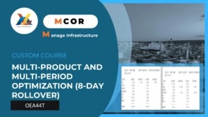 OEA44P-Multi-Product and Multi-Period Optimization (8-Day Rollover)