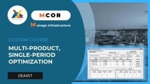 OEA45P-Multi-Product, Single-Period Optimization