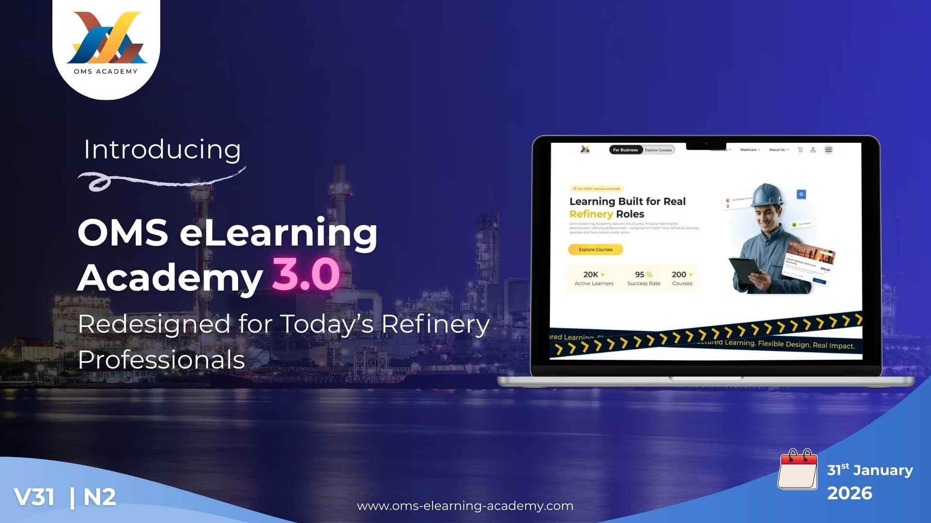 OMS eLearning Academy 3.0: Redesigned for Today’s Refinery Professionals