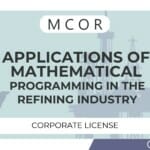 OEA631C-Applications of Mathematical Programming in the Refining Industry-Corporate License